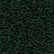 Miyuki 11 Round Seed Bead, 11-156, Transparent Dark Emerald, 13 grams
